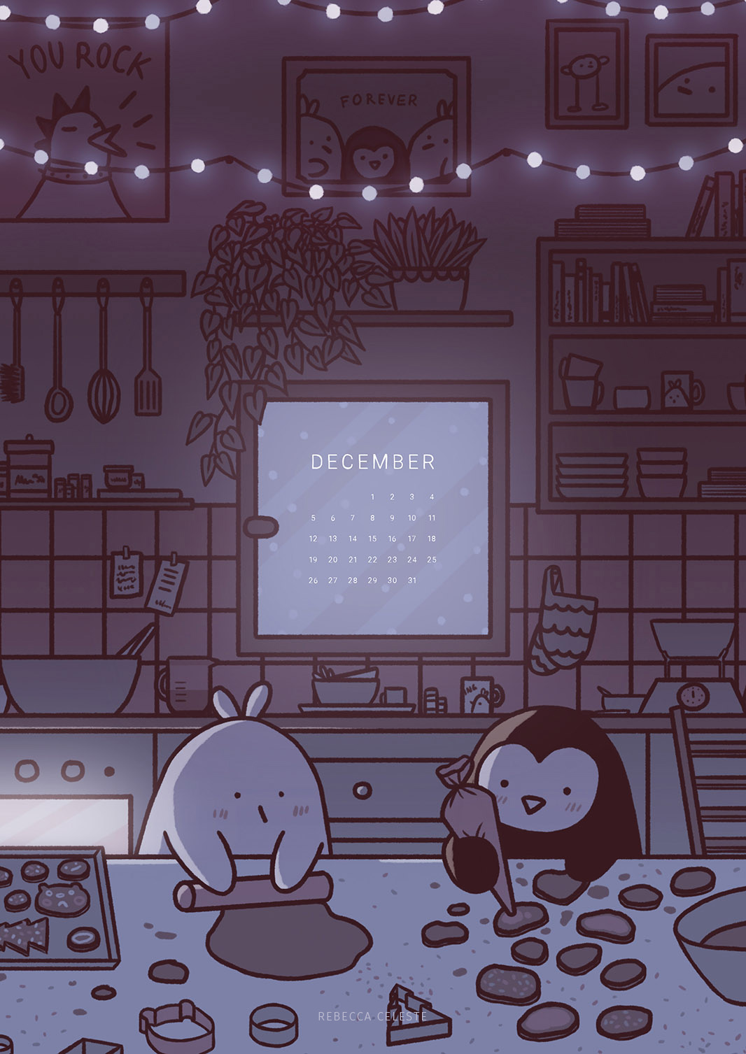 Birb Calendar December 2022