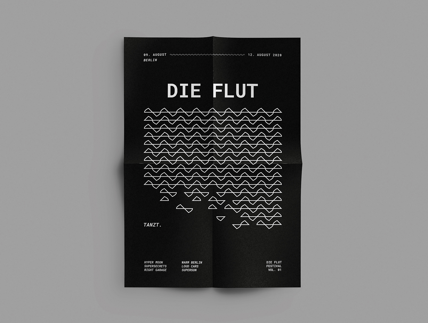 Die Flut Poster Design