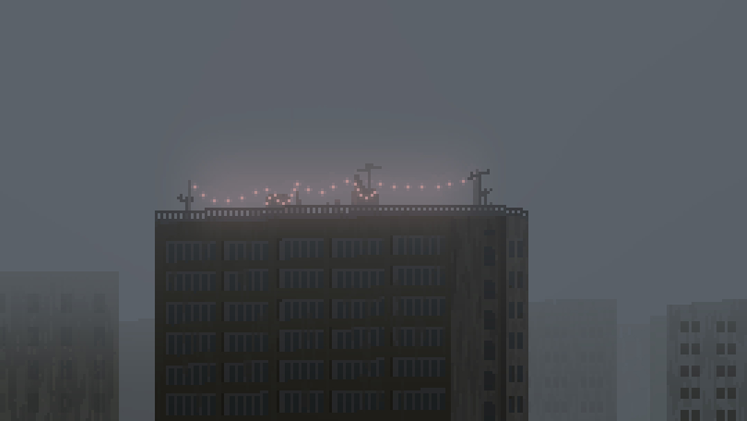 Urban Wastland Pixel Art Style