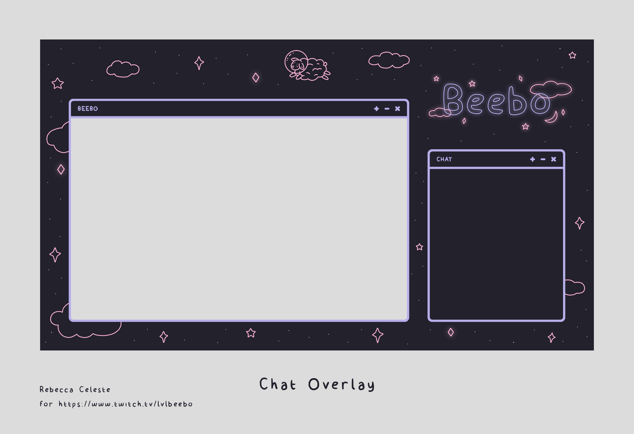 Beebo Overlay Chat Design